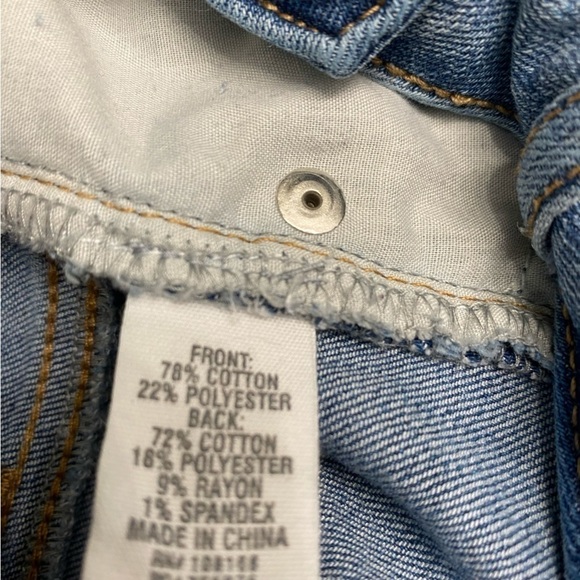 RSQ High Rise Jean Shorts Button Fly Size 1 - Picture 10 of 14